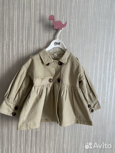 Тренч для девочки детский