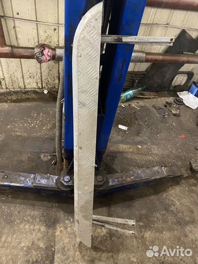 Защита порогов niva 2121, подножка,пороги