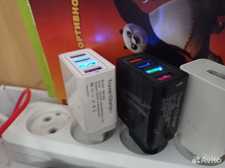 Зарядное устройство USB Quick Charge 3.0 (4 порта)