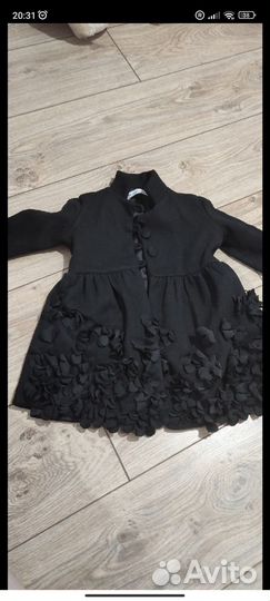 Пальто для девочки 92