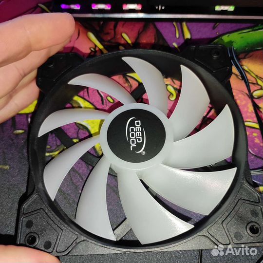 Вентилятор для корпуса 120 мм deepcool CF120C