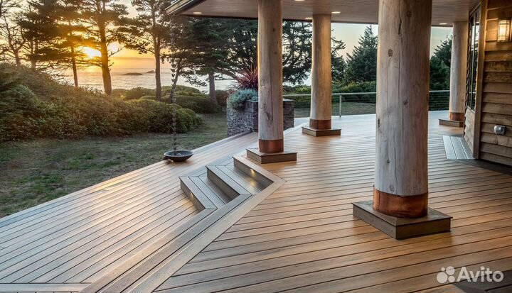 Террасная доска ав 36x145x6000