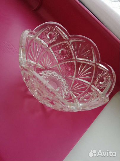 Ваза хрустальная СССР