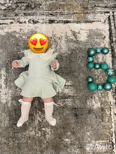 Платье для девочки 74