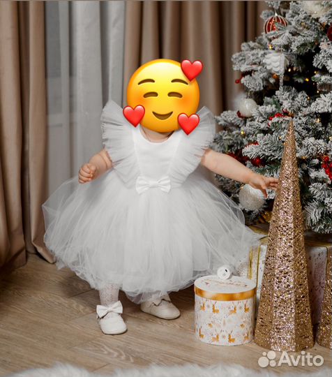 Платье для девочки 80