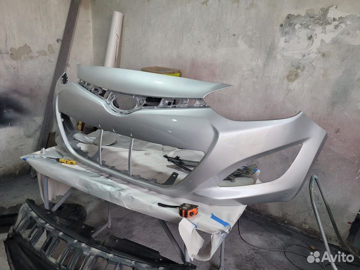 Бампер передний hyunday I30