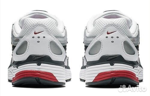 Кроссовки Nike P-6000 white gold red Gore Tex