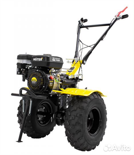 Мотоблок 8,0 л.с с колесами 19*7-8, ширина до 1 м