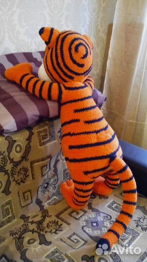 Большая мягкая игрушка,тигр ручной работы