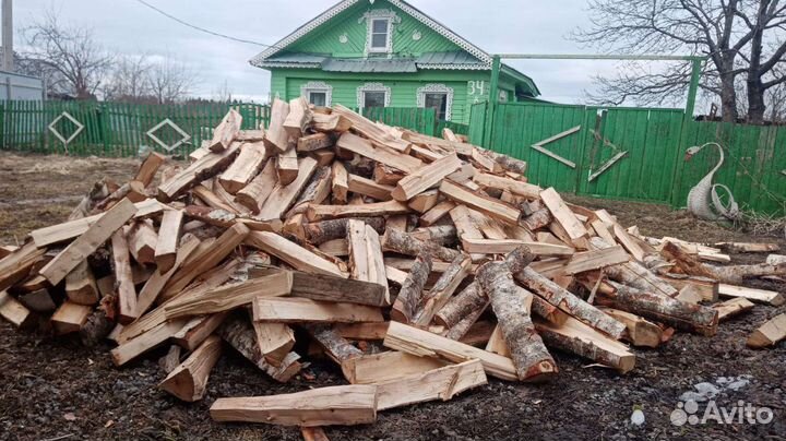 Дрова березовые колотые с доставкой