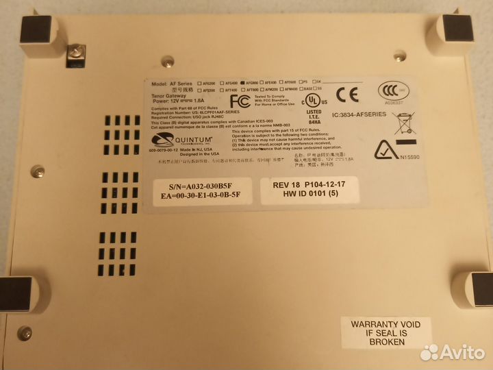 Tenor Gateway AFG800