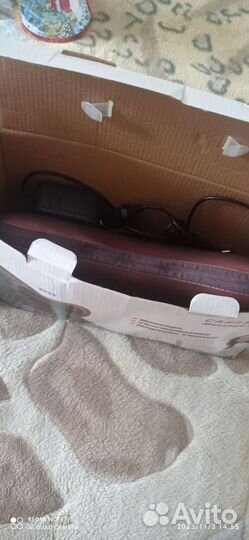 Массажная подушка для шеи