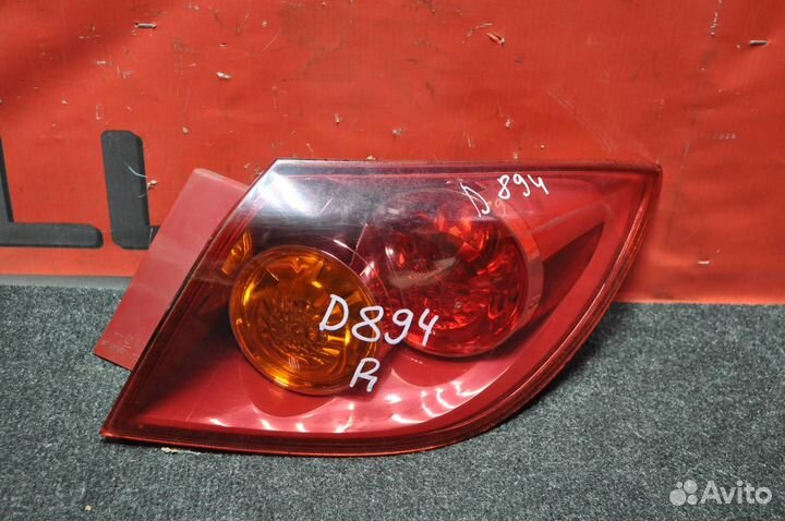 Фонарь задний правый mazda 3 BK