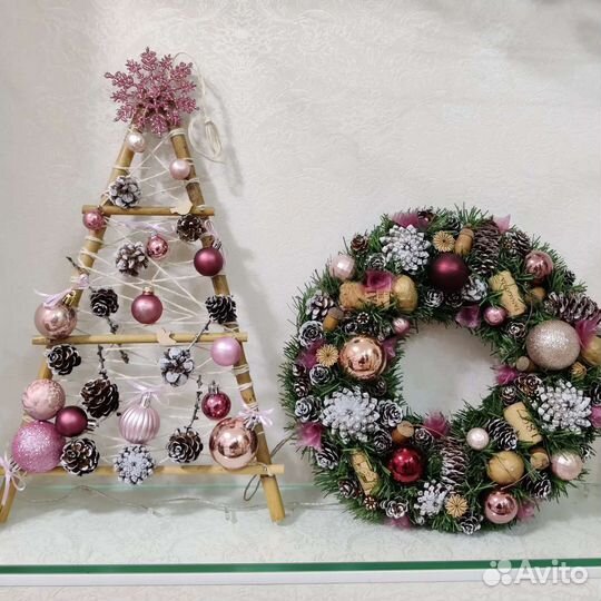 Новогодняя елка ручной работы