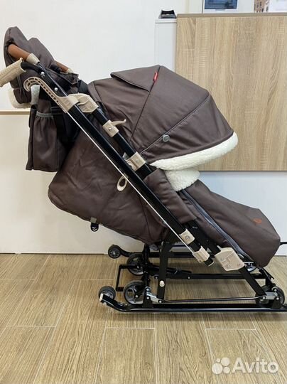 Санки коляска ника 7 8k