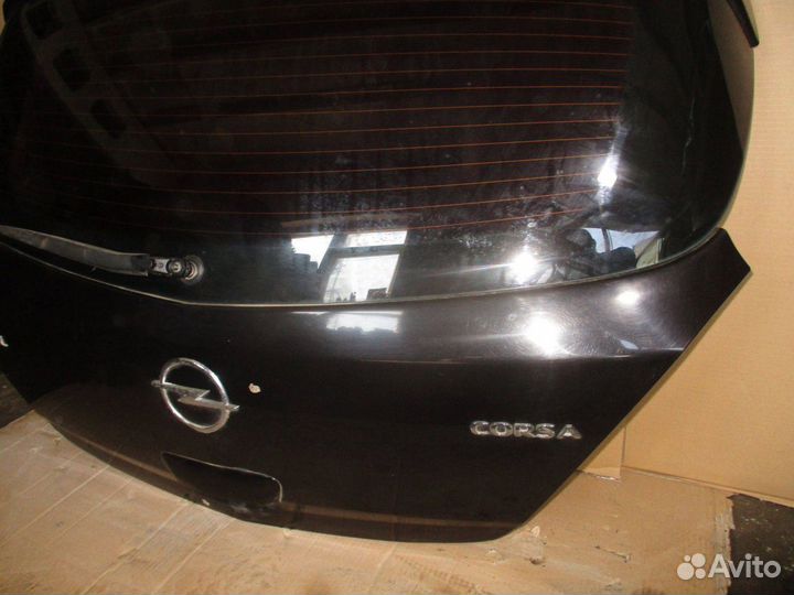 Дверь багажника со стеклом Opel Corsa D 2006-2014