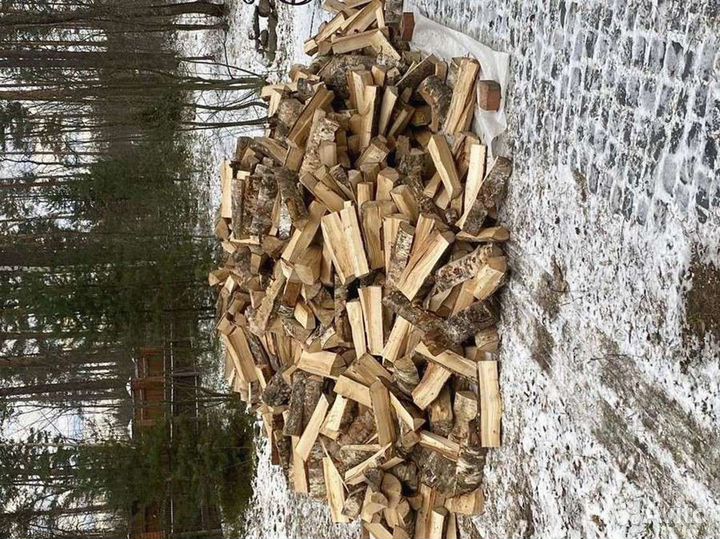 Дрова березовые. Колотые