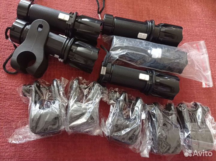 Фонарь для велосипеда с креплением новый