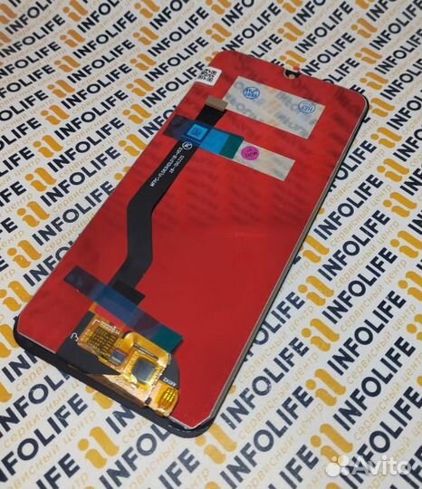 Дисплей для Huawei Y7 2019 с тачскрином Черный - O