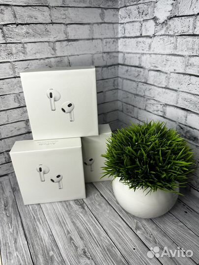 Наушники Apple Airpods 3 (Чехол, доставка)