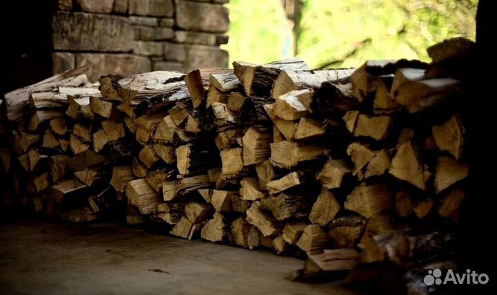 Дрова крупнонаколотые