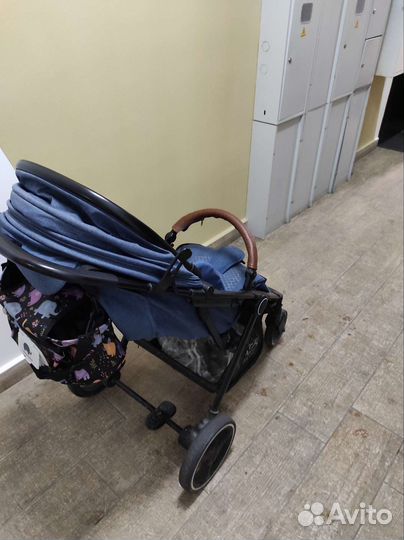 Прогулочная коляска зимний бу