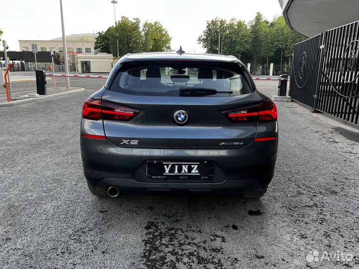 BMW X2 2.0 AT, 2021, битый, 57 500 км