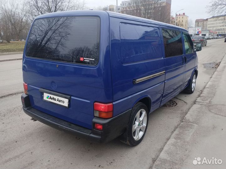Volkswagen Transporter 2.5 МТ, 2002, 500 000 км