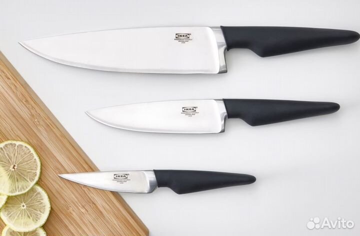 Новый кухонный нож Икея IKEA Верда Vorda 9 см