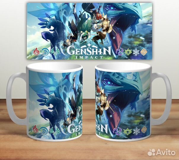 Кружка геншин