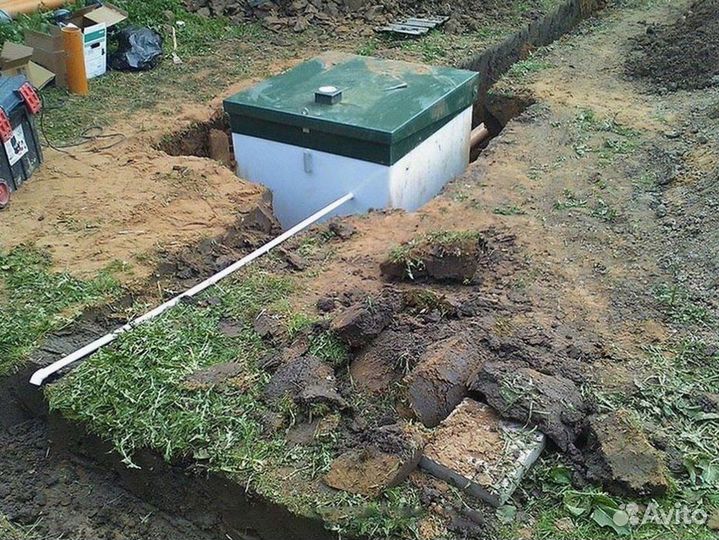 Автономная канализация под ключ. В любой грунт