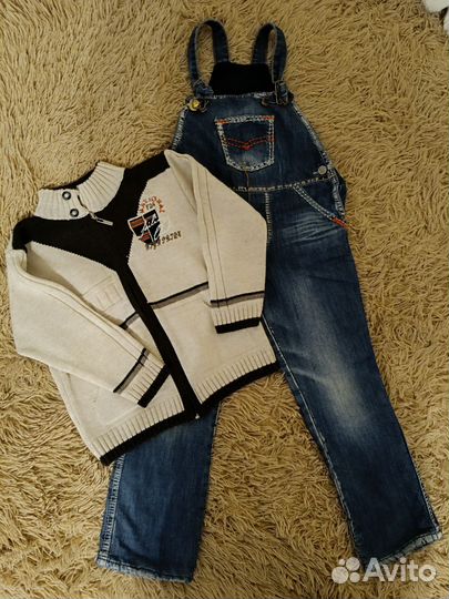 Комбинезон, кофта