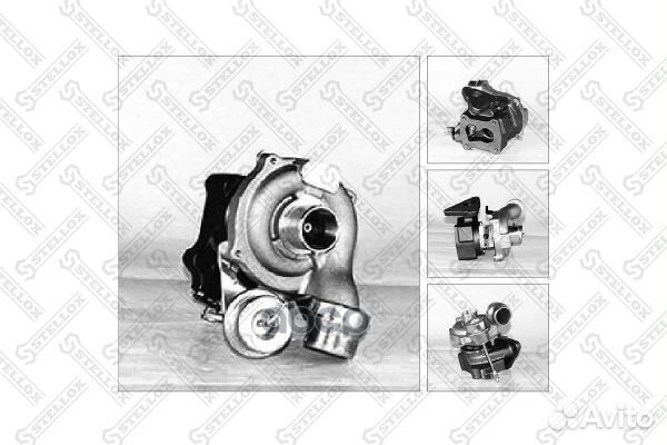10-80318-SX турбокомпрессор Renault Megane II