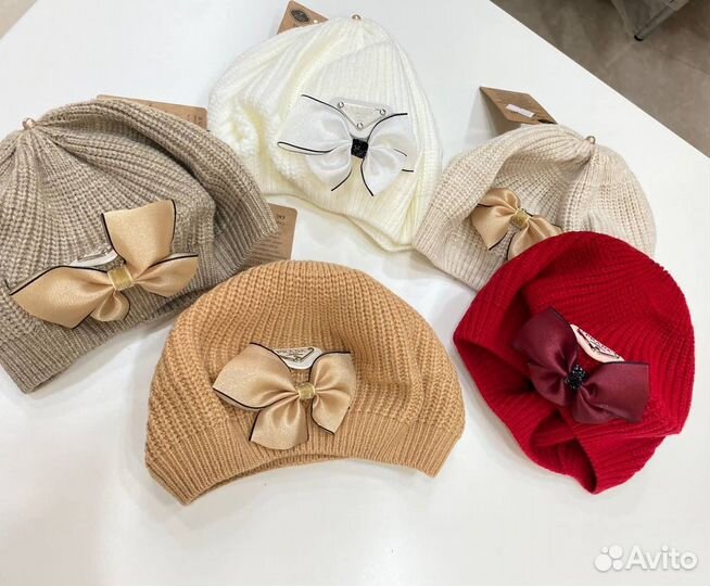 Шапки для девочек большой выбор