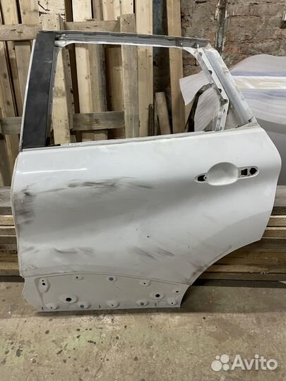 Дверь задняя левая Рено Коптюр