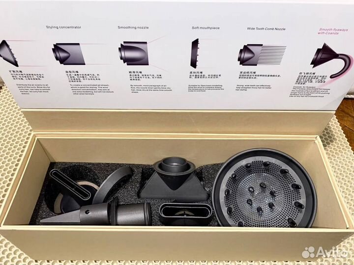 Фен Dyson Supersonic HD08 6 насадок Гарантия