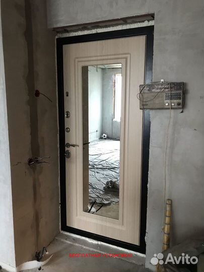 Дверь входная с высокой шумоизоляцией