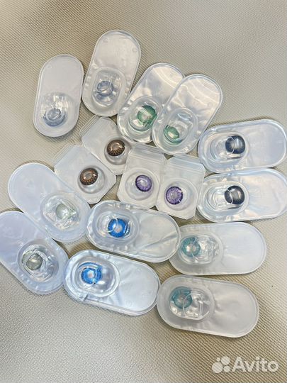 Контактные линзы цветные