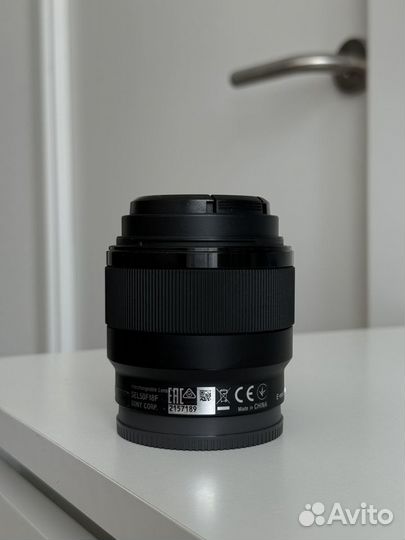 Объектив Sony e 50mm f 1 8