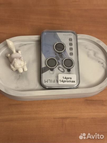 Защитное стекло на камеру iPhone 14 pro