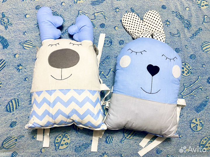 Бортики для детской кроватки новые