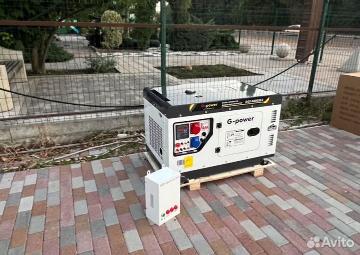 Дизельный генератор 12 kW G-power