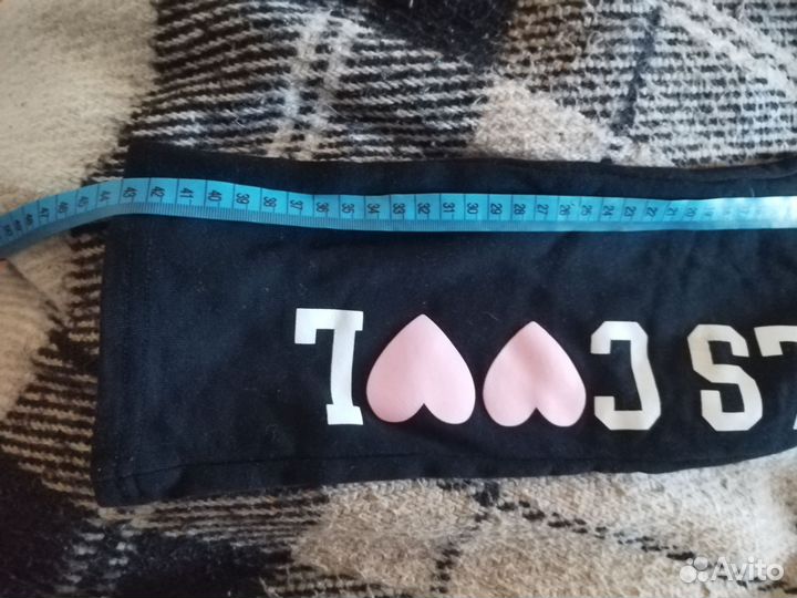 Штаны 116для девочки акула