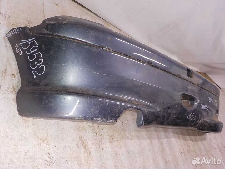 Бампер задний Peugeot 206