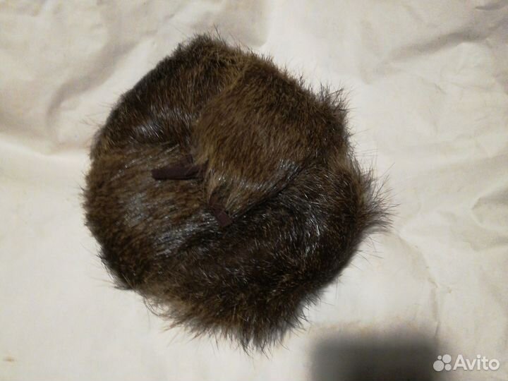 Норковая шапка мужская