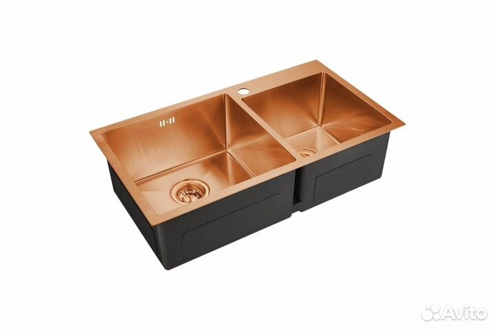 Мойка для кухни emar PVD Nano 210 (EMB-210 PVD Nano Coppery) Медь