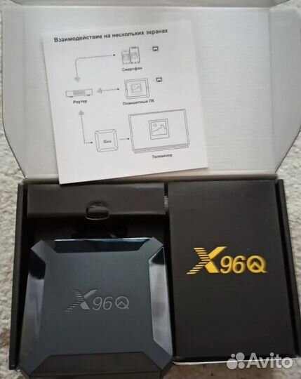X96Q Смарт приставка 2/16 прошитая, WiFi