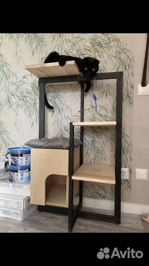 Домик для кошки, кошкин дом