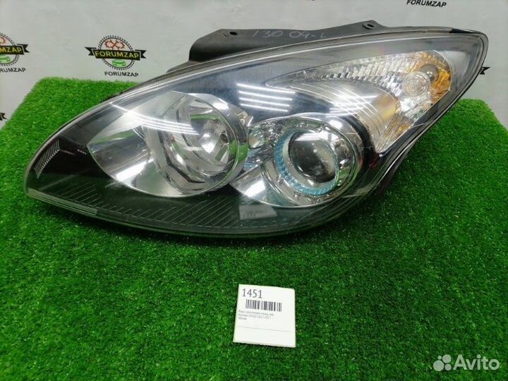 Фара галогеновая передняя левая Hyundai I30 FD