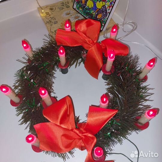 Новогодний веночек